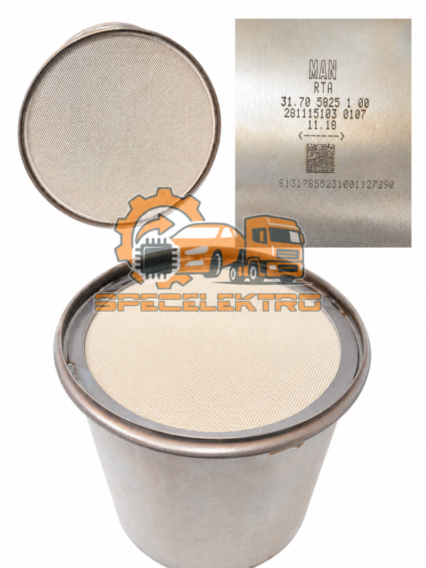 FILTR DPF MAN TGS/TGX NOWY WKŁAD OEM 81.15103.0107