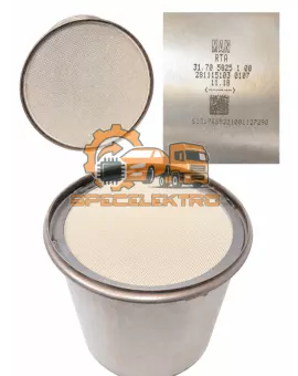 FILTR DPF MAN TGS/TGX NOWY WKŁAD OEM 81.15103.0107