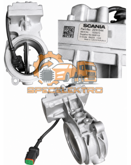 Przepustnica Powietrza Scania R G P S Euro 6 | 2231544 2434551 | Regenerowana