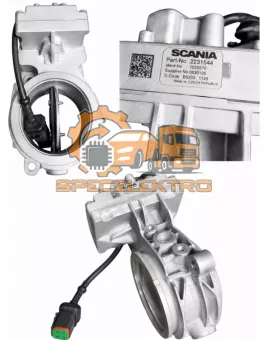 Przepustnica Powietrza Scania R G P S Euro 6 | 2231544 2434551 | Regenerowana