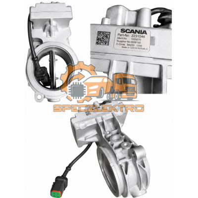 Przepustnica Powietrza Scania R G P S Euro 6 | 2231544 2434551 | Regenerowana